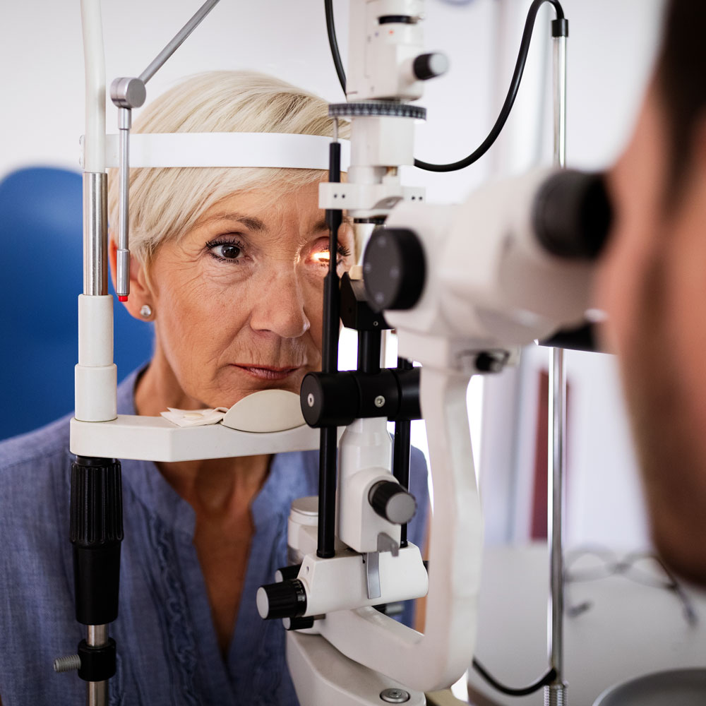 low vision eye exam at at ABBA Eye Care - Woodmen